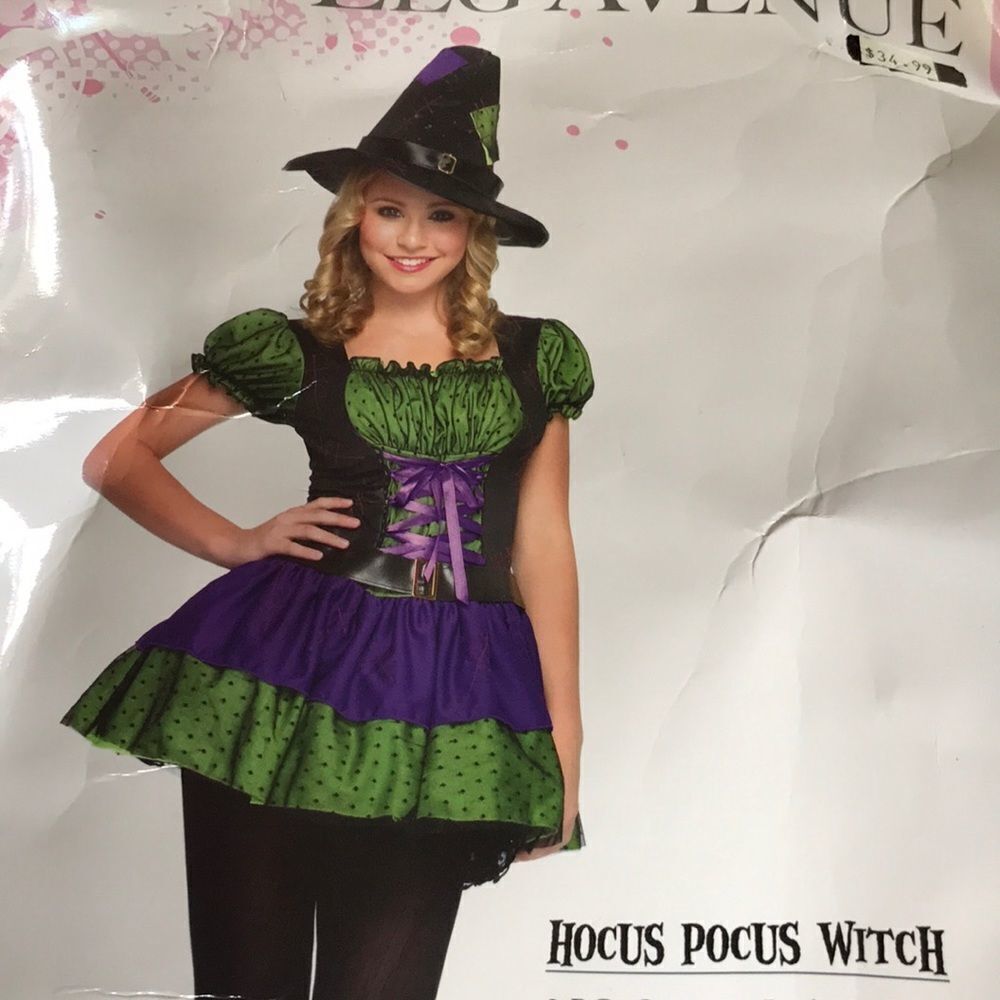 Leg Avenue Hocus Pocus Witch jr small 3 to 5
